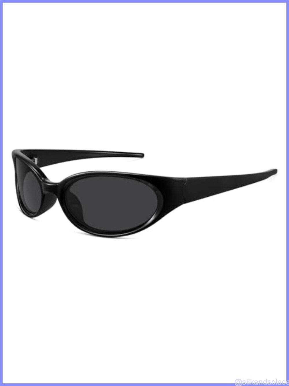 WOWSUN Retro Y2K Wrap Around Polarized Sporty Sunglasses UV Protection